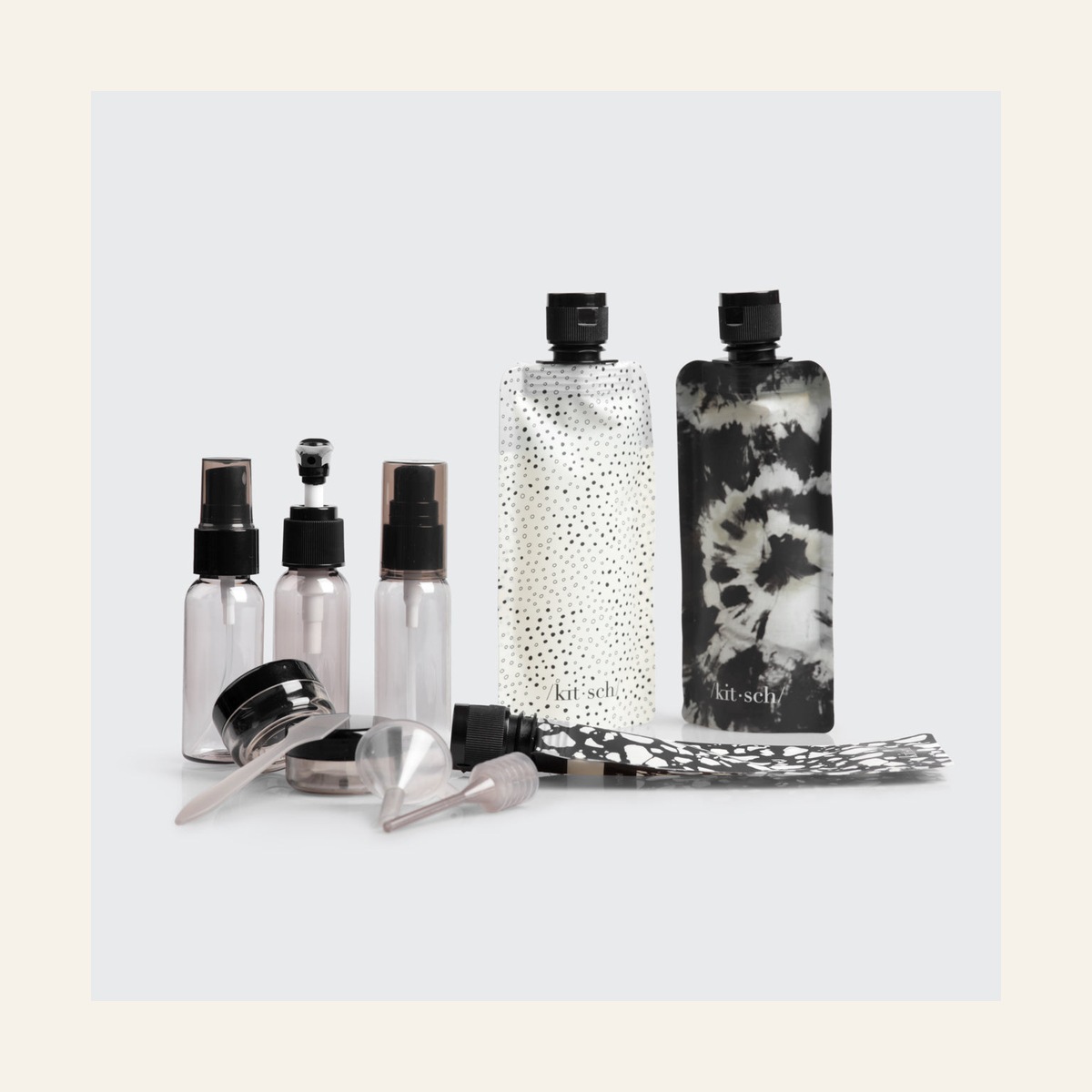Kitsch Travel Bottles: 3 Smart Packing Tips