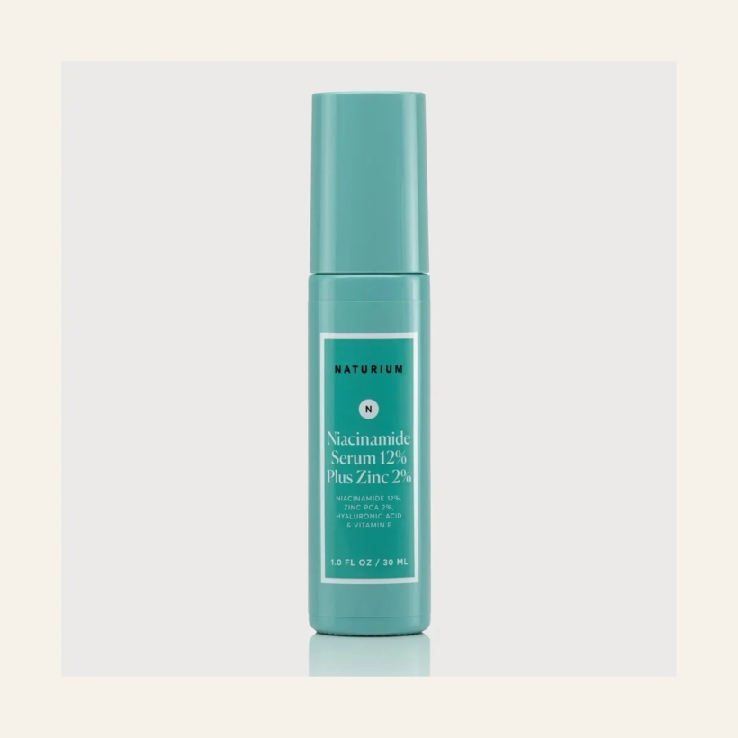 Naturium Niacinamide Serum 12% Plus Zinc 2% standard 30 ml turquoise bottle with cap
